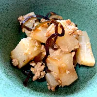 大根煮の昆布あえ|葉子さん