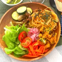 ワンプレートランチ🥗|🍊🍒ユッキー🎂🍞🍲さん