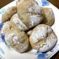 全粒粉入りバナナとくるみパン