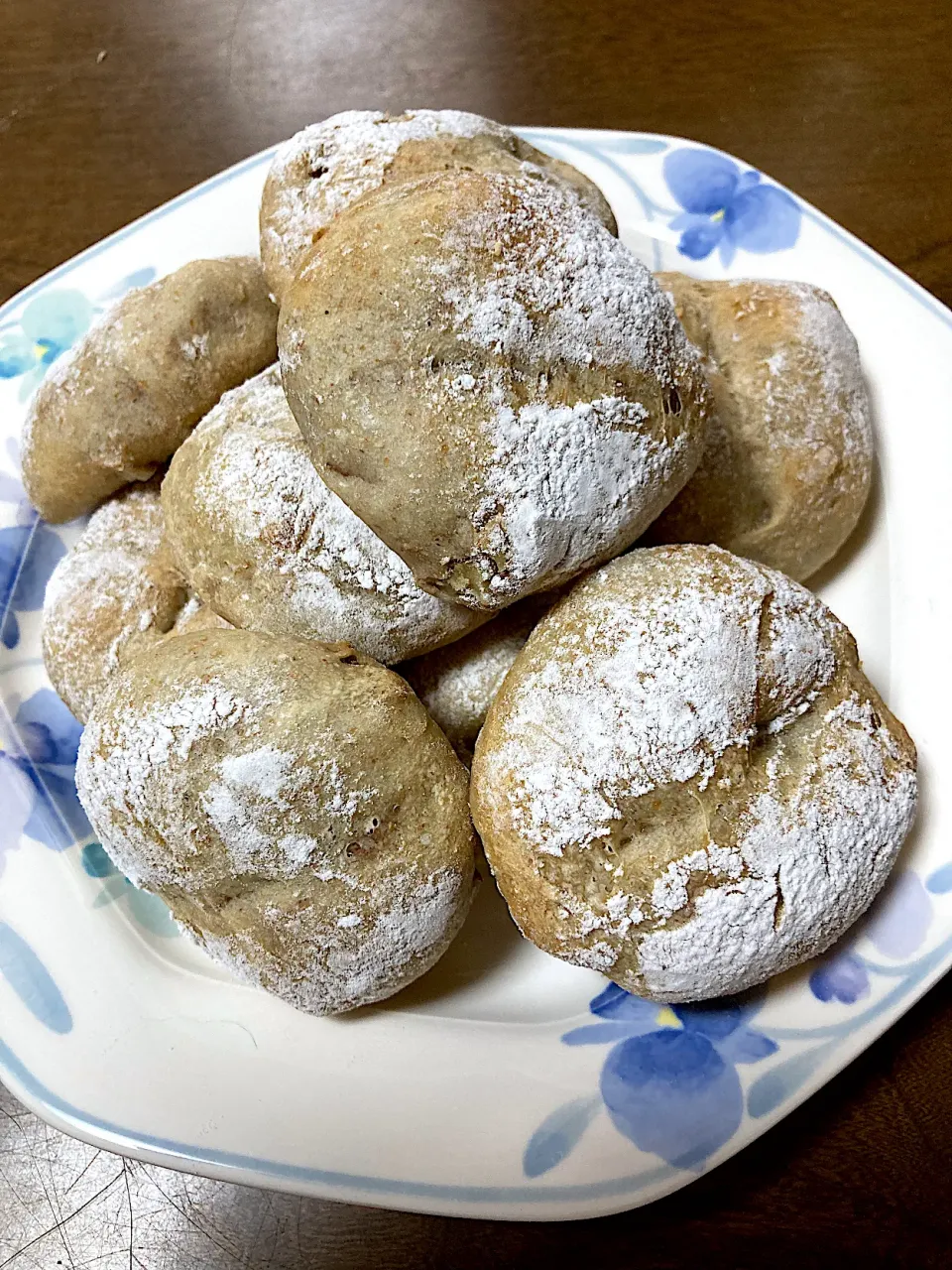 全粒粉入りバナナとくるみパン|ちいこさん