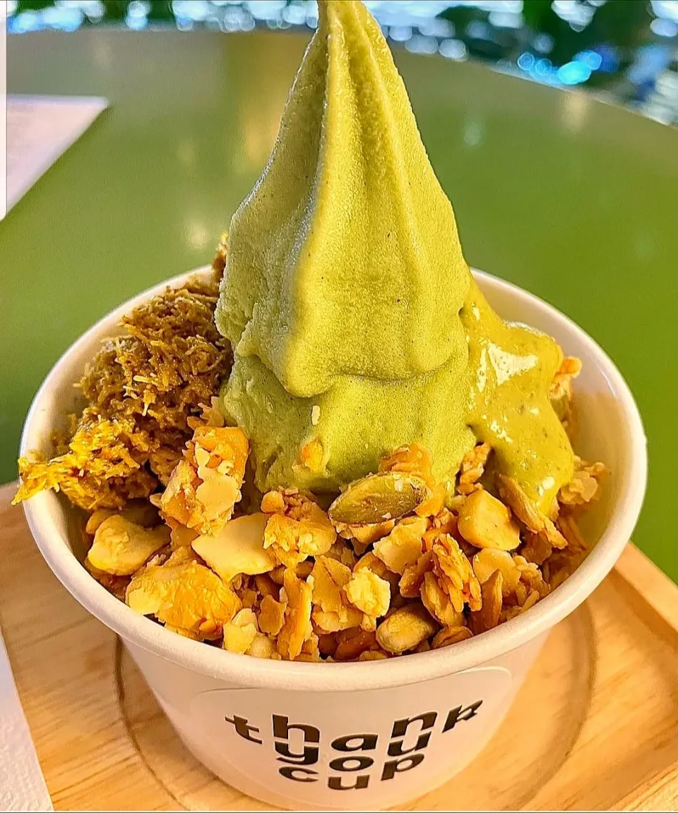 Pistachio Soft Serve 🍦💚🤤|An'leeさん