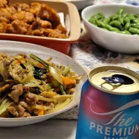 夜ご飯、早いけど旦那さん誕生日会メニュー🎂🎉🥳