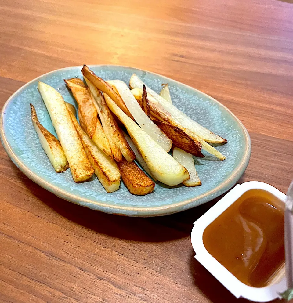 ジャガイモの素揚げwith sweet & sour sauce|サマンサさん