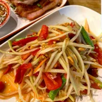 Spicy & Tasty Som Tum for Dinner 🌶🌶🌶🤤|An'leeさん