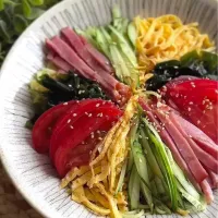 揖保乃糸の中華麺で冷やし中華|MAPITEEさん