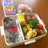 7月14日お弁当＆朝練おにぎり|Meimamaさん