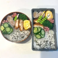 甘辛チキン
焼売
シャウエッセン
卵焼き
ブロッコリー
枝豆
きゅうりの漬物
のり弁|ayumomさん