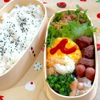 7月14日⚾️牛肉スタミナ炒め弁当|ぽんちゃんさん