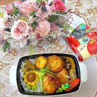 2025.7.14はひまわり弁当🌻|makoさん