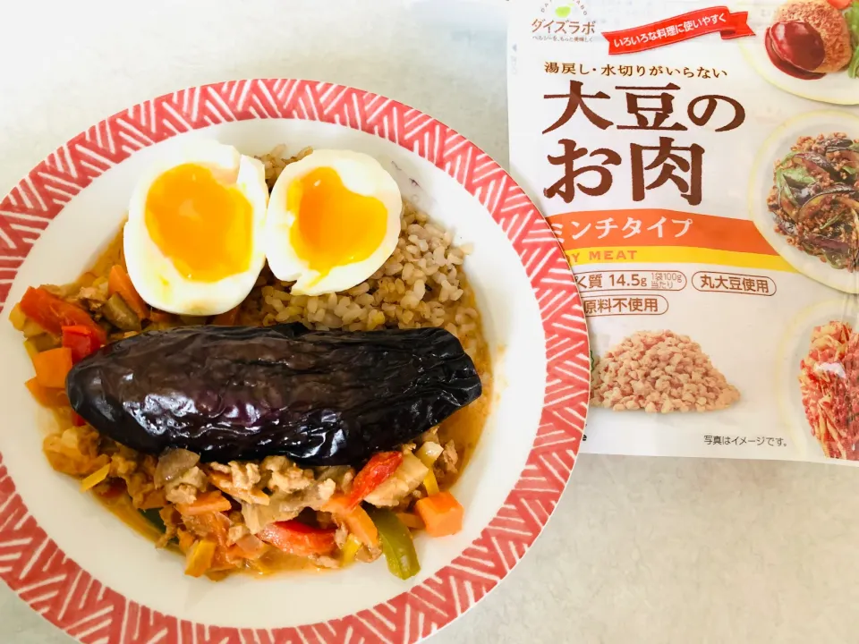 大豆のお肉のキーマカレー|Ayakoさん