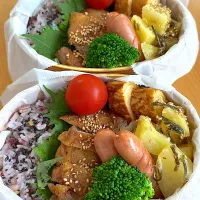 照り焼きチキン弁当|hiro♪kouさん