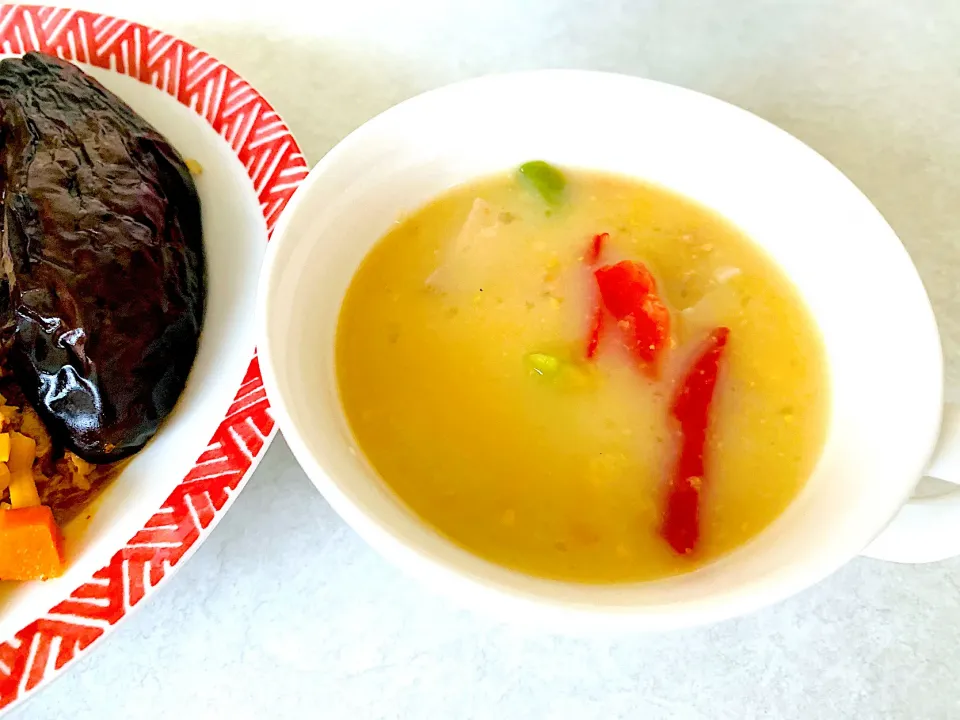 大豆のお肉のコーンスープ|Ayakoさん