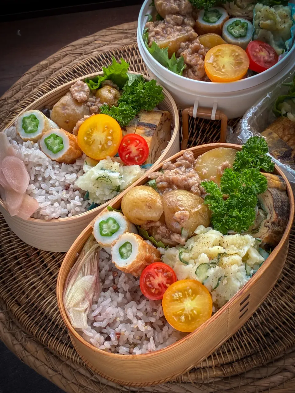 今日の弁当🍱🍱🍱🍱|まめさん