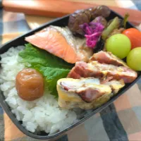 鮭弁当