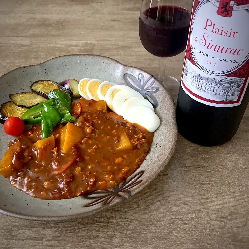 ＊大豆のお肉（ミンチ）でメルローワインとのペアリング検証|tukkyさん