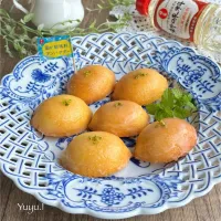シロップ染み込ませた しっとりレモンケーキ🍋|ゆーこどんさん