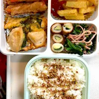 とり肉と大葉チーズ弁当|あーやーさん