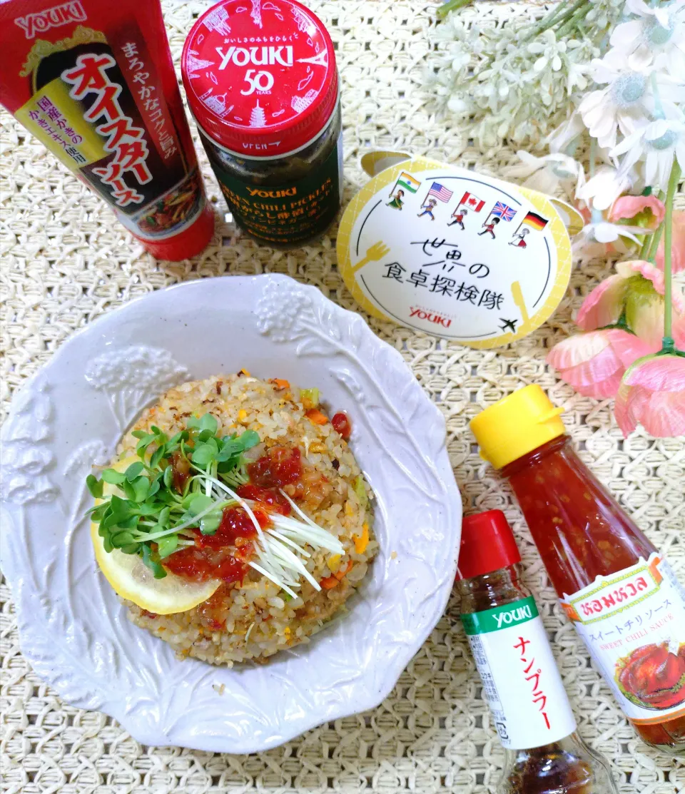 カオ▪️クア🇱🇦ラオスの焼きめし ·͜·♡|fumiさん