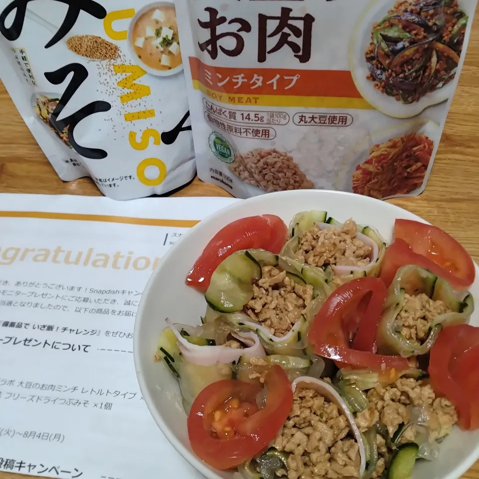 大豆のお肉の生春巻き|ゆきりんさん