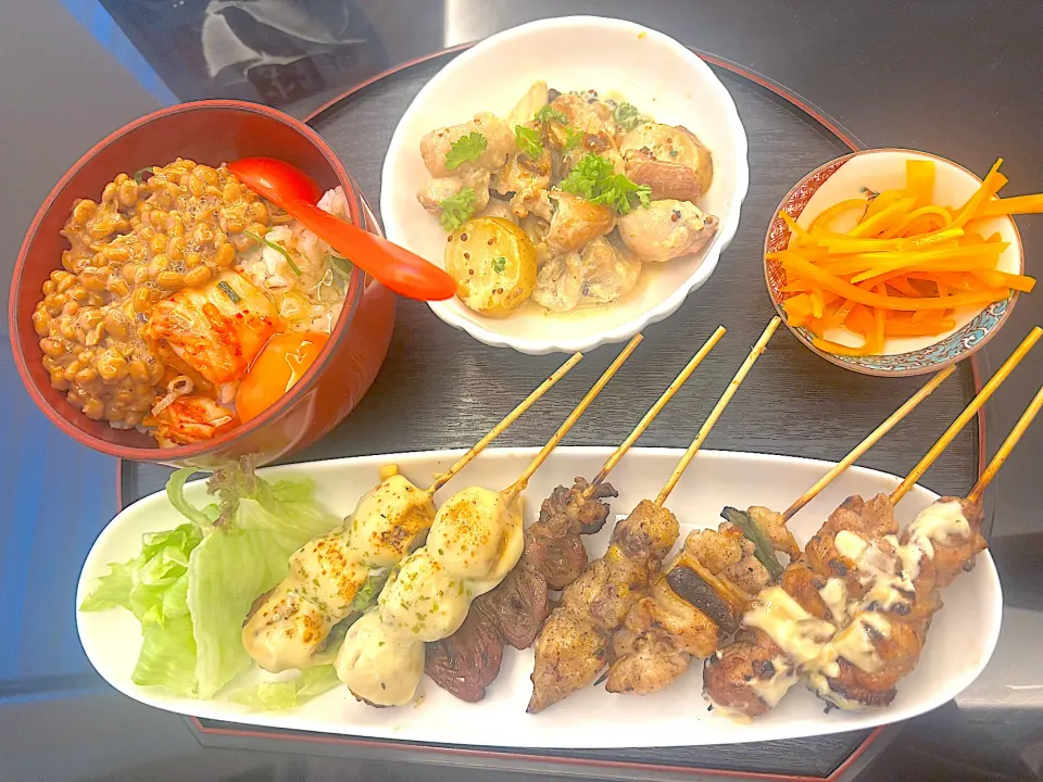 行きつけの焼鳥屋さんの焼鳥|まりっぺさん