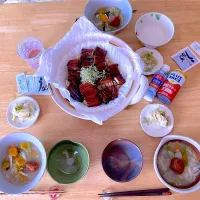土用の丑の日だったんだね🌱意図せず蒸籠蒸し|さくたえさん