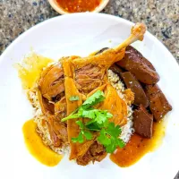 Super Tender & Tasty Braised Duck Rice for Lunch 🦆🍚🤤|An'leeさん