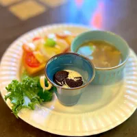 ヨーグルトにオレオ