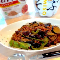 肉味噌なす|のりちさん