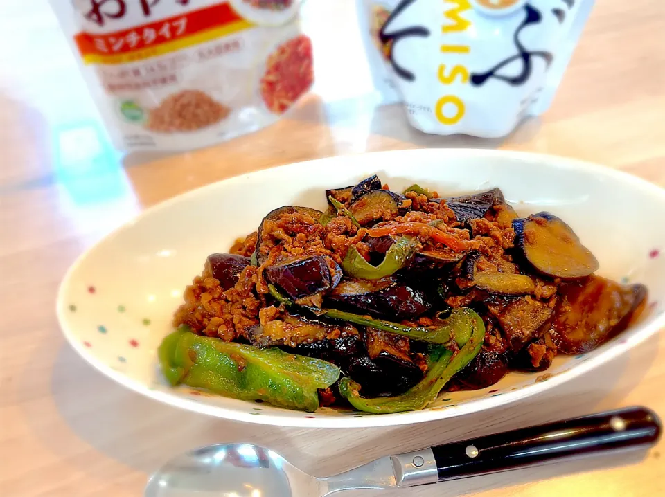 肉味噌なす|のりちさん