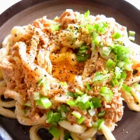 焼肉のたれ＋ツナマヨうどん|Yasuo  Watanabeさん