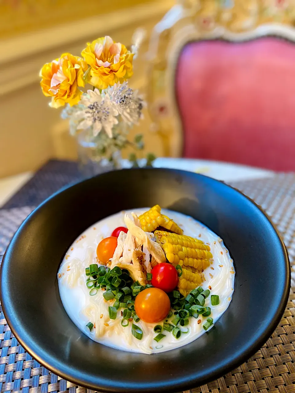 胡麻みるく素麺💕|🐶dekochoro🐶さん