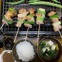 夕食　焼き鳥|ATさん