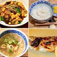 「我家風  麻婆豆腐de夕飯」🌶️🌶️🌶️|ばくあんしゃさん
