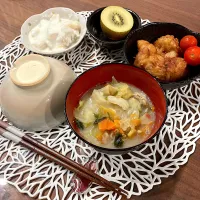 7/14  からあげ　昨日の残り|らぶちあんさん