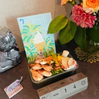 20250714🍱今日の旦那さん弁当🍱|akiyo22さん