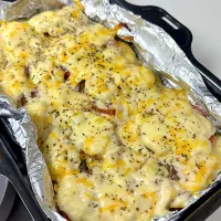 鶏胸肉、ズッキーニ、トマトのチーズ焼き|miyuさん