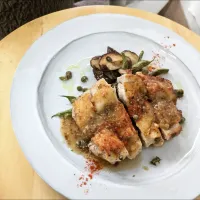 チキンステーキ✽オニオンバター粒マスタードソース| mi_neneco♪さん