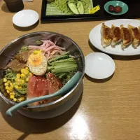 中華冷麺・醤油味、黒豚餃子(夕飯、台湾料理『祥瑞』)|enarinさん