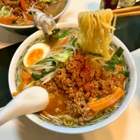 肉味噌を別に作って後乗せにした味噌ラーメン|Takeshi  Nagakiさん