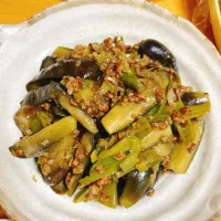 大豆のお肉でヘルシー麻婆茄子|みるさん