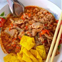 Super Spicy Tom Yum Noodles 🌶🌶🌶🍜🤤|An'leeさん