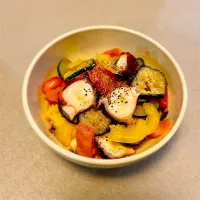 タコと夏野菜のさっぱりマリネ|かわうそcookingさん