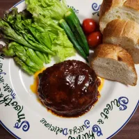ハンバーグ|ひろにぃさん