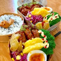 家族お弁当🍱(◍︎•ᴗ•◍︎)❤️|ふみぃさん