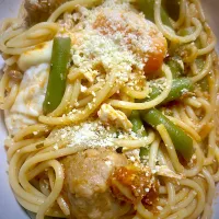 ミートボールスパゲティ🍝| すくらんぶるえっぐさん