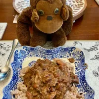 2025/7/14  月曜日はNOLA式うずら豆ご飯　It is Monday, Red Beans and Rice day!|19 Boys & 野鳥さん