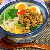 冷やし豆乳坦々麺🍜| yukki-----さん