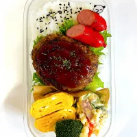 ハンバーグ弁当|アキさん