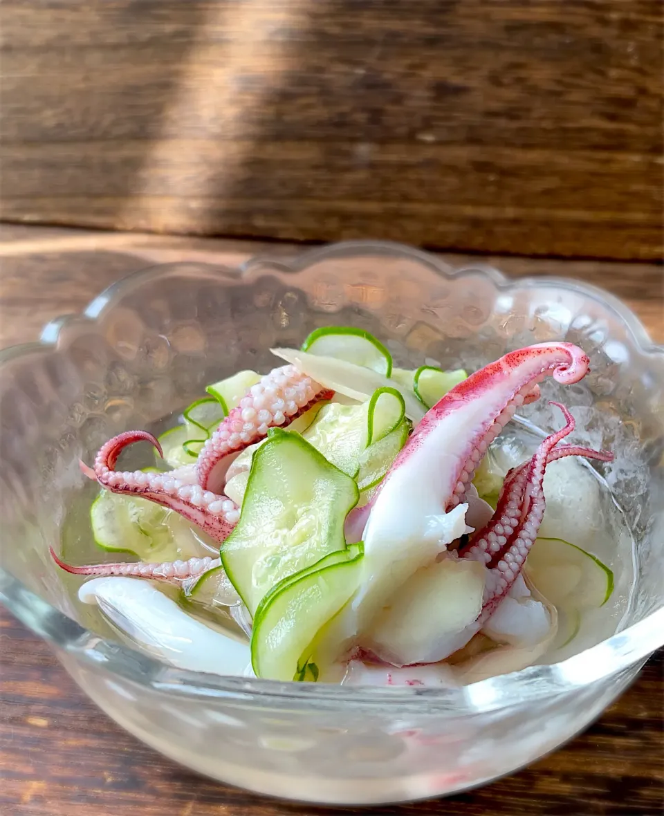 イカ釣り🦑イカ下足の甘酢漬け|9421beruさん