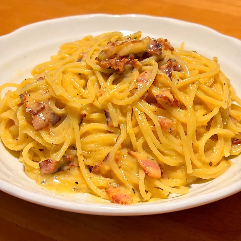 全卵カルボナーラ|かすべえ!さん